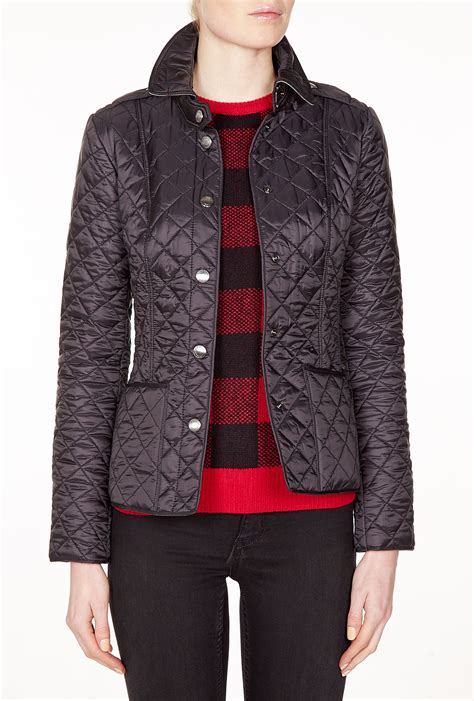 burberry brit quilted coat|Burberry Brit quilted lightweight coat.